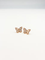 Irie Gold Butterly Studs