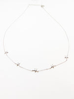 Oceana Starfish Necklace in Silver