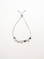 Seven Silver Butterflies Bracelet