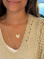 Layered Butterfly Necklace