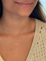 Waves Necklace in Gold or Silver