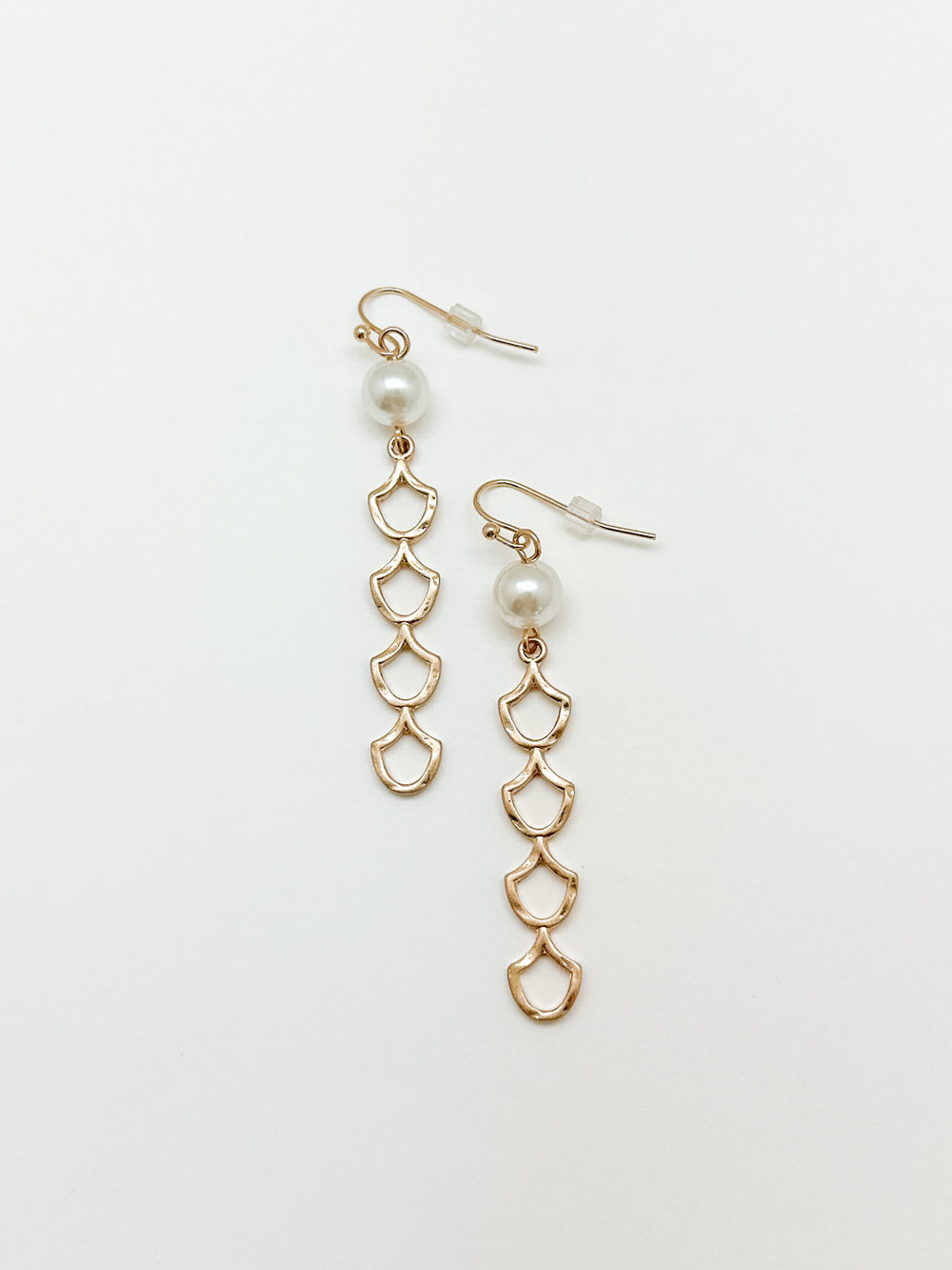 Mina Pearl Earrings - Gold