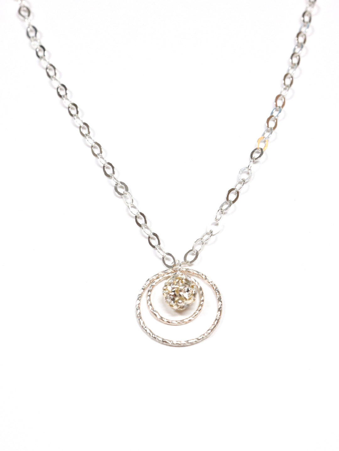 Hope nh Necklace in Sterling Silver