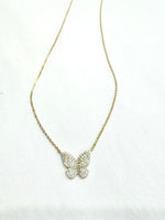 Sally Gold Sterling Necklace