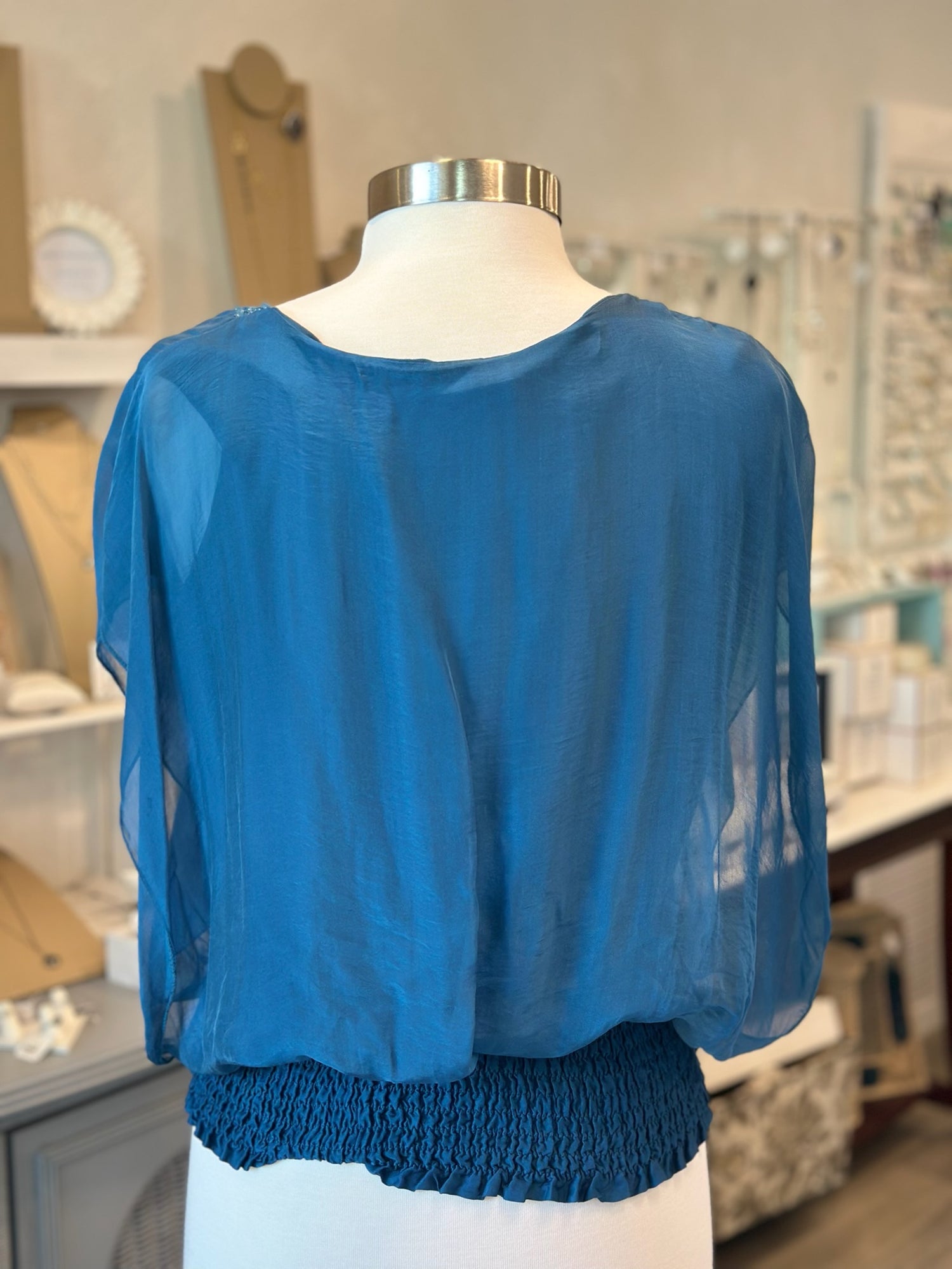 Top Italian Royal Blue back
