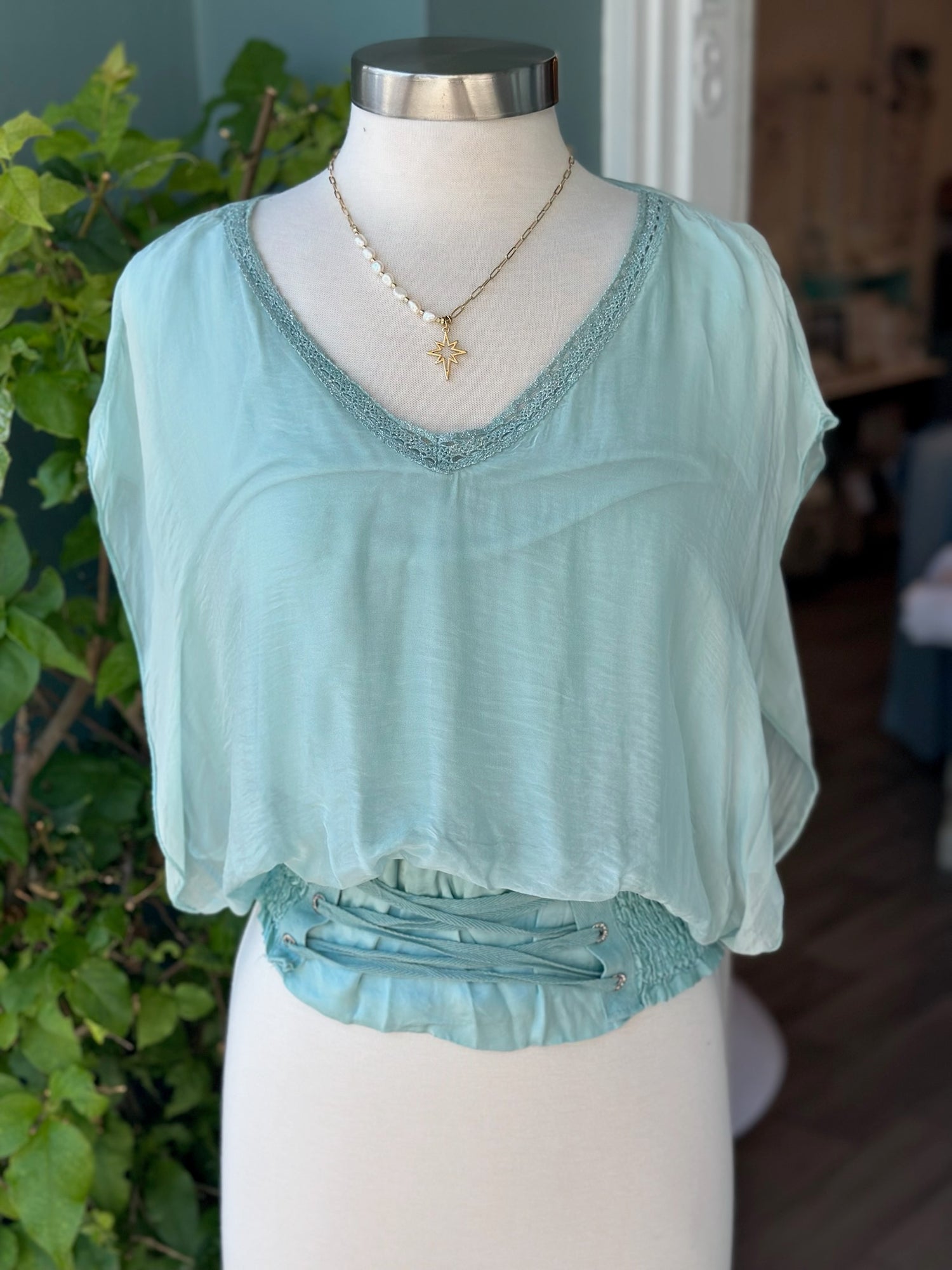 Sea Foam Blouse