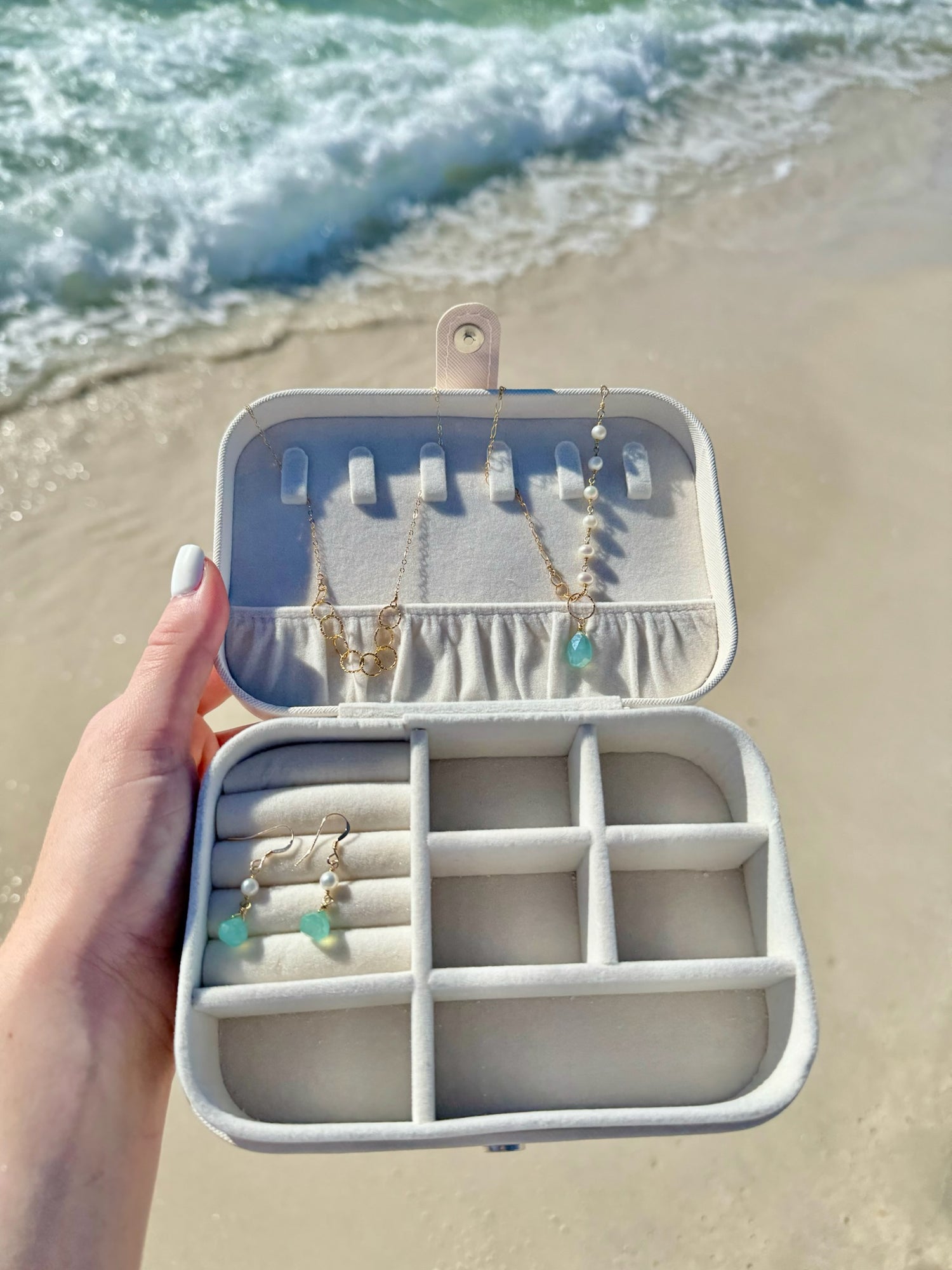 nina halls Travel Jewelry Organizer