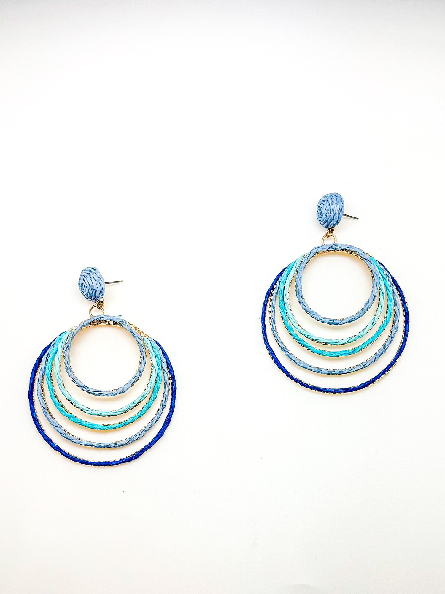 multi-layered hoop earrings