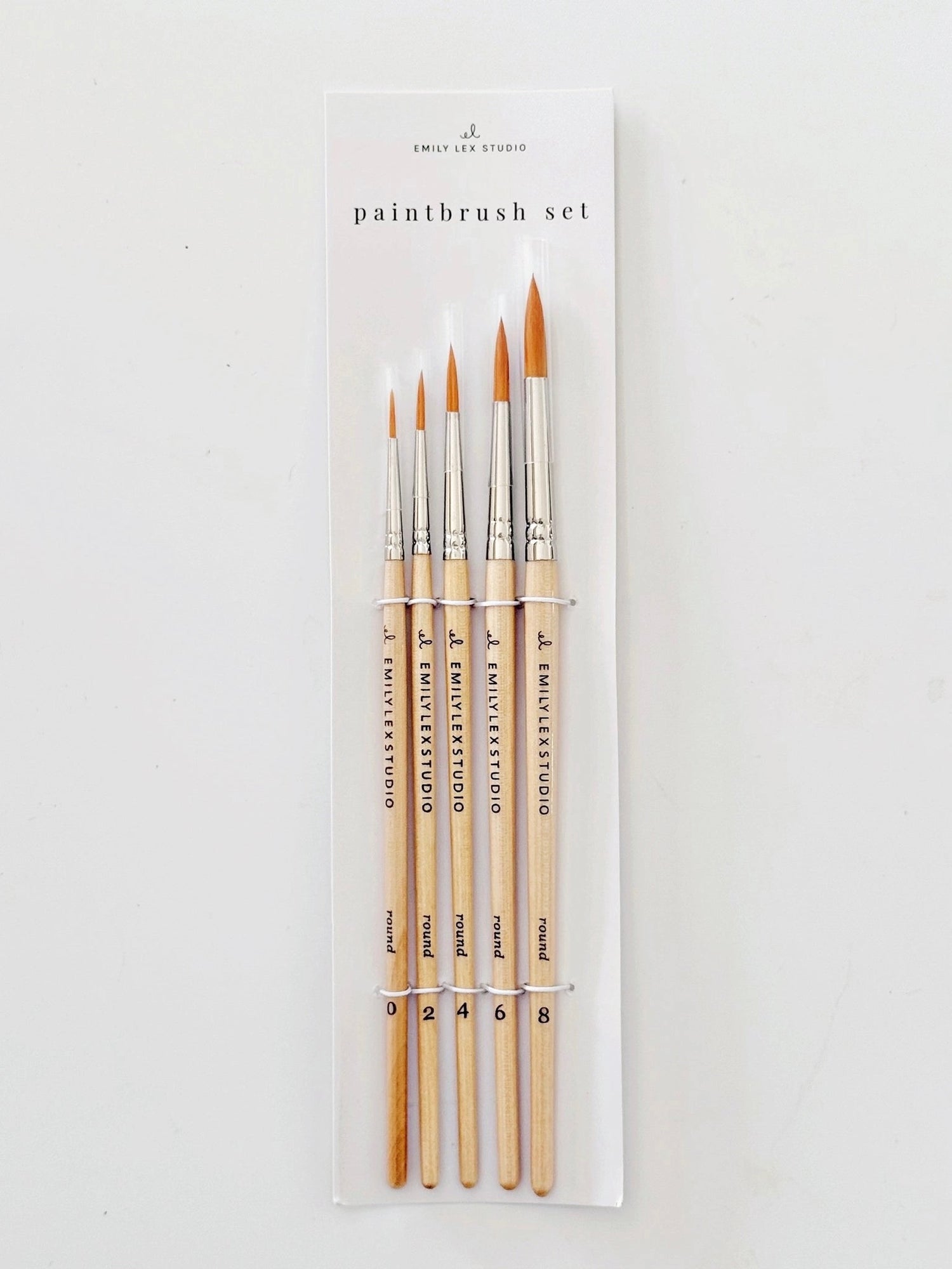 Watercolor Paintbrush Set
