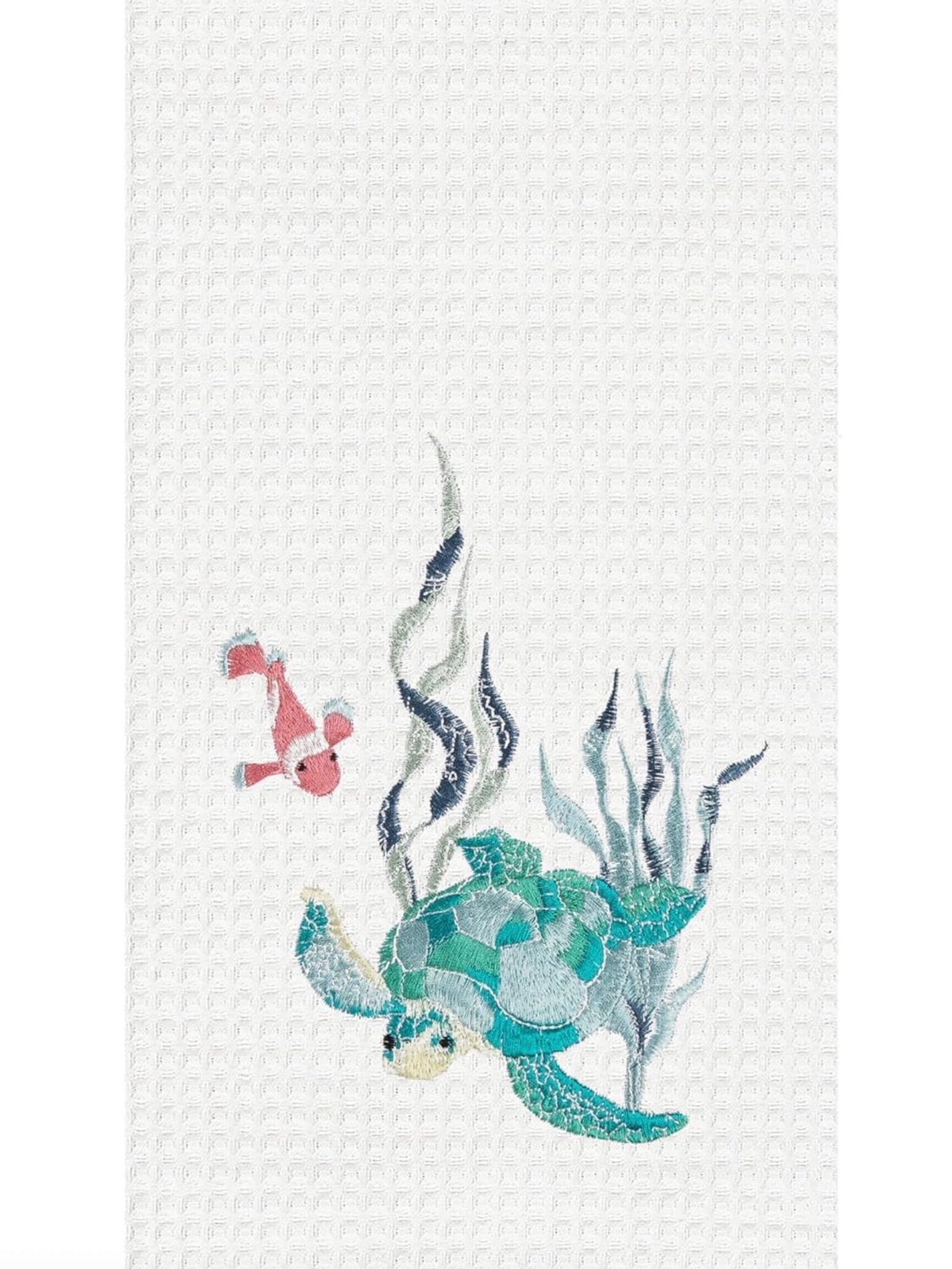 Sea Turtle Sound Kitchen Towel