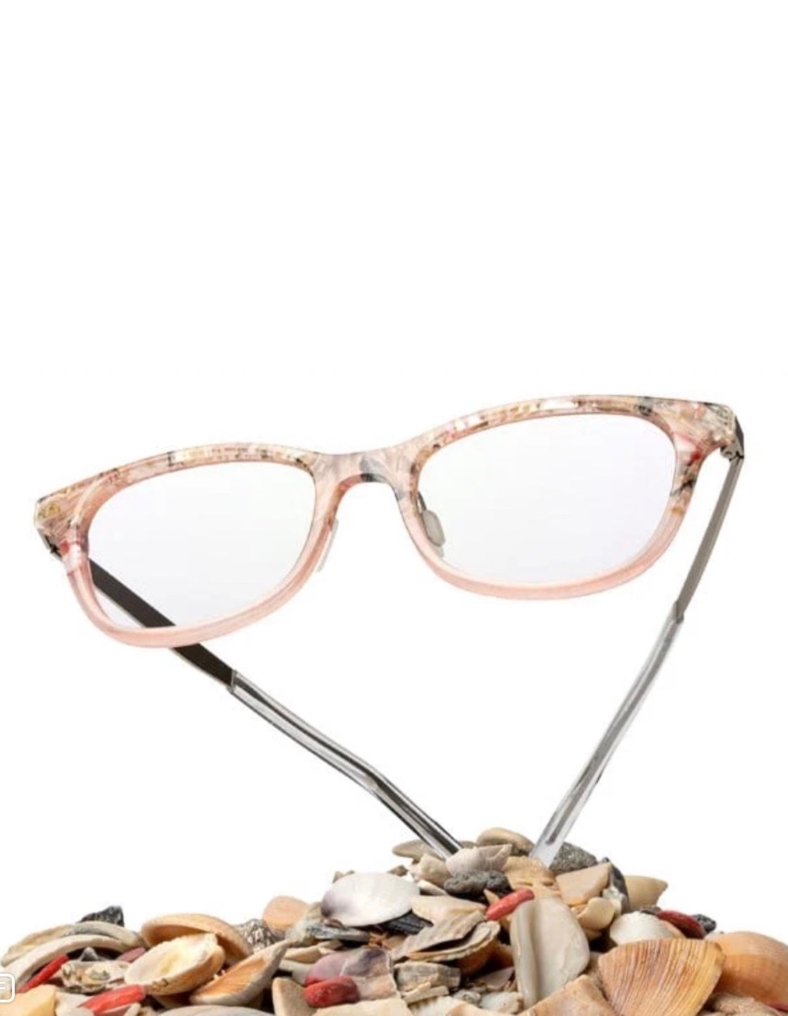 Shwood Casey Pink Sea Polarized Sunglasses