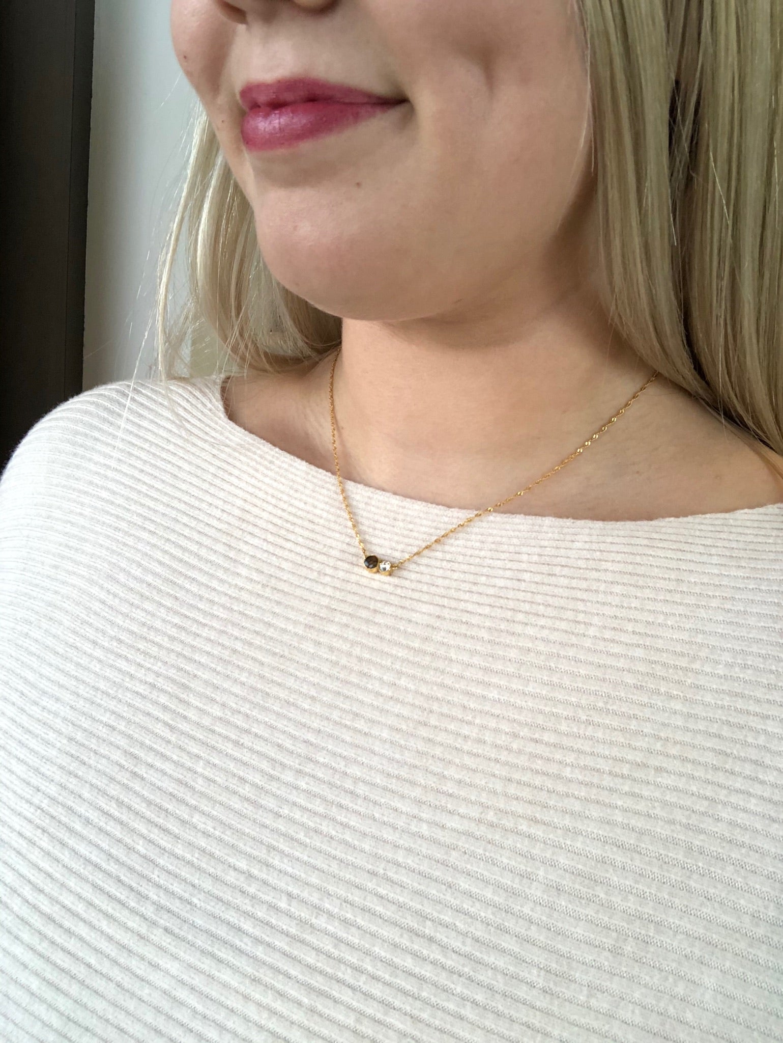 Veronica Lake Sand Necklace