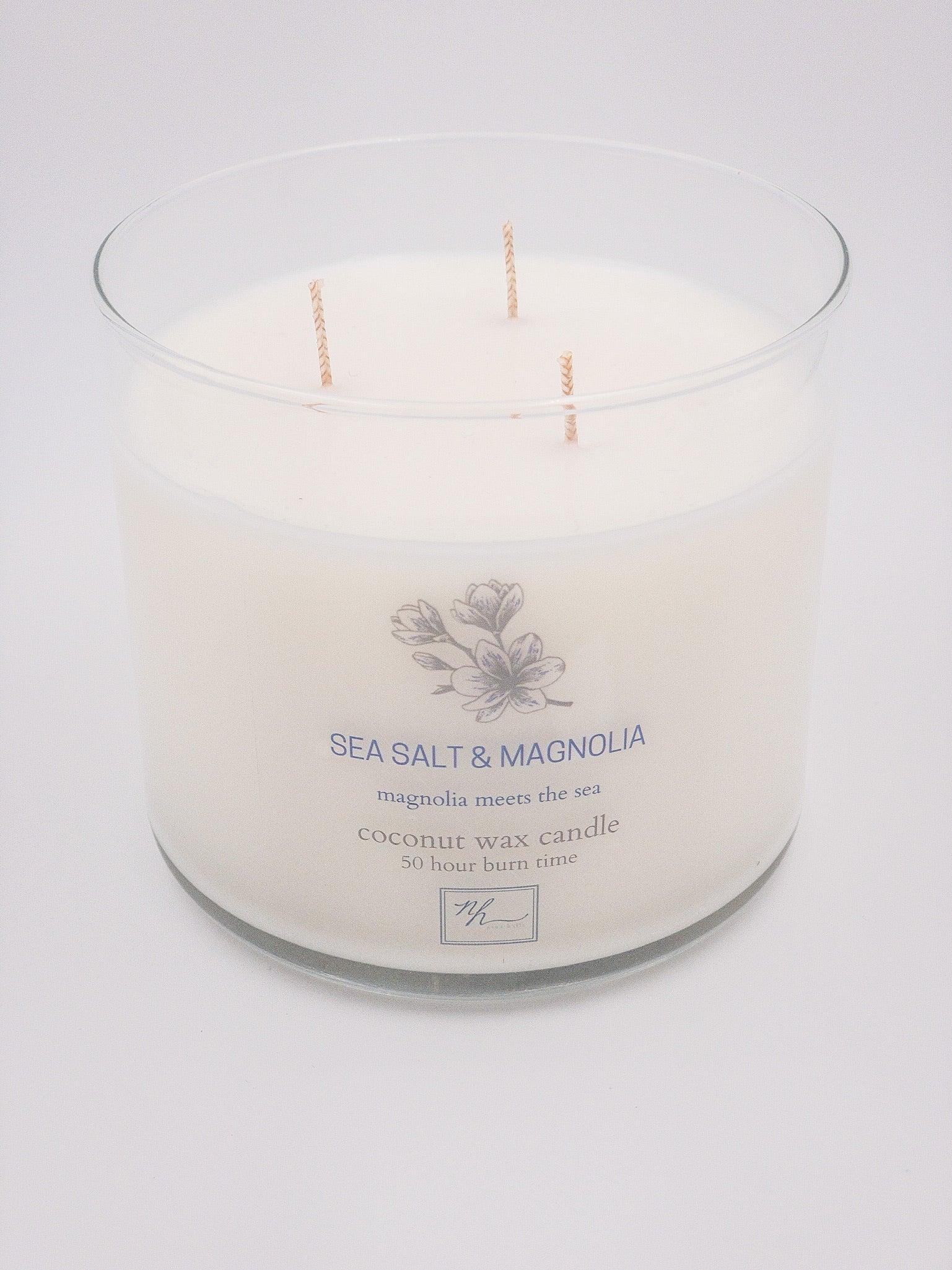 Sea Salt triple wick candle