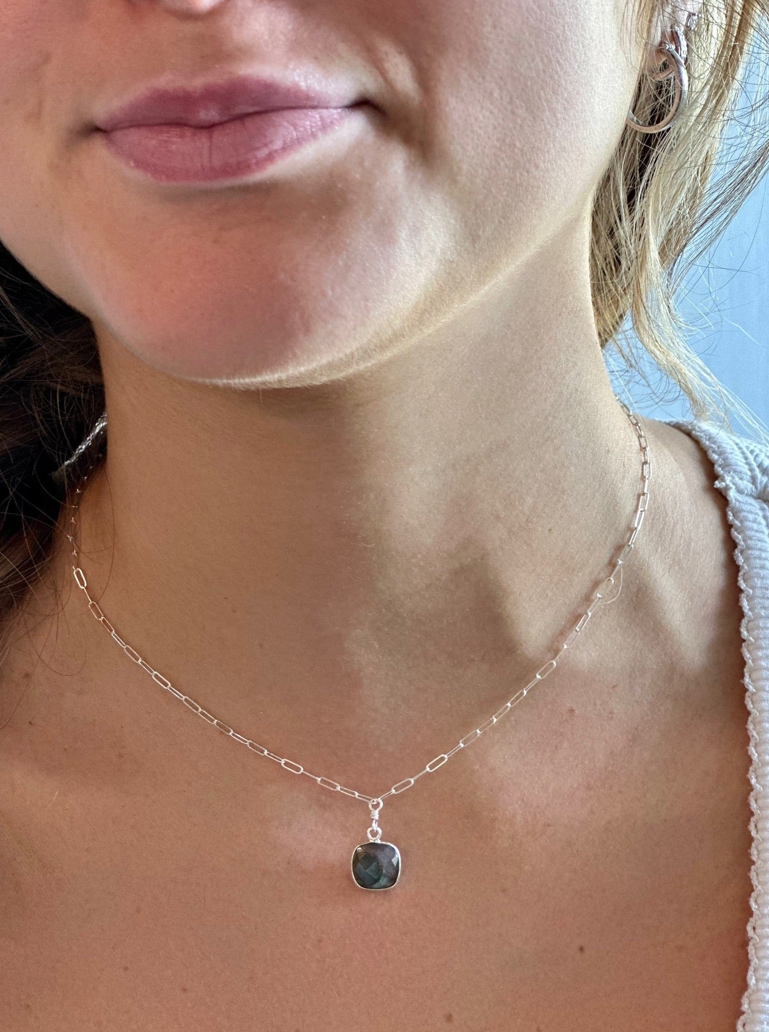 Catarina Necklace on Model