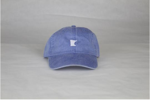 Periwinkle Embriodered MN Hat