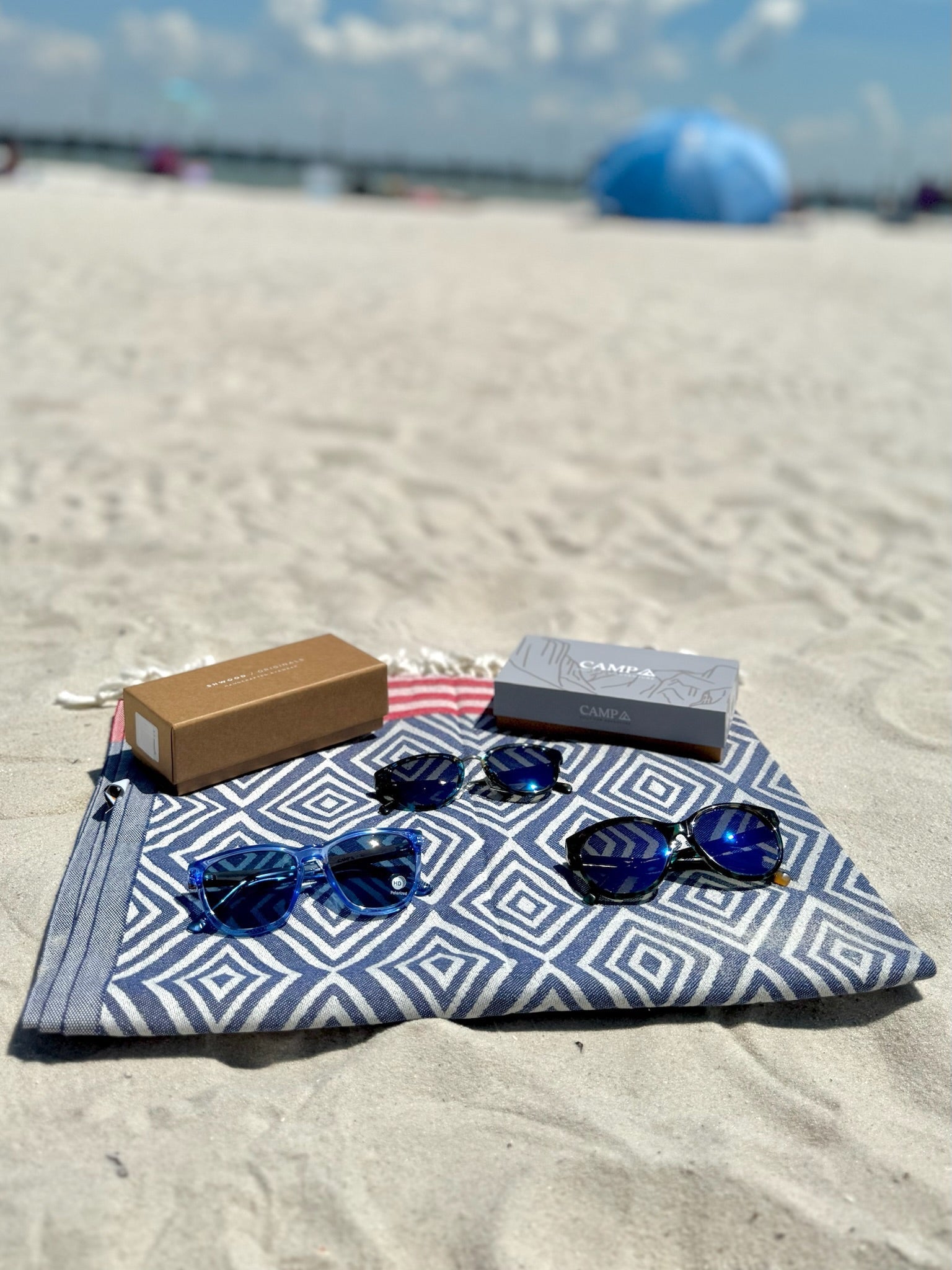 Accessories on the Beach 