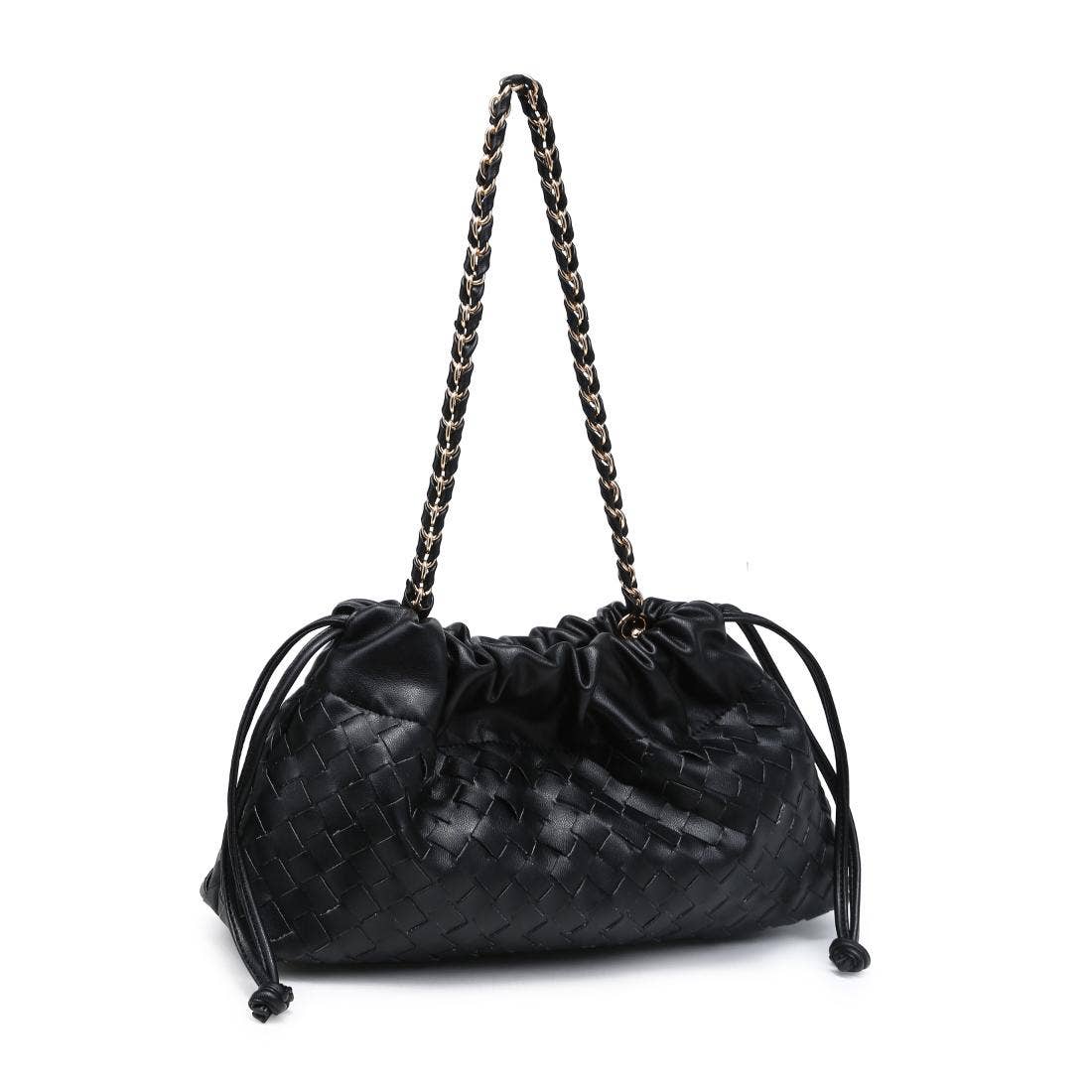 Sawyer shoulder bag in black, Ardor Boutique. 