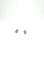  lilac-hued silver studs 
