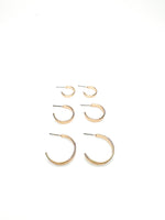petite gold hoops
