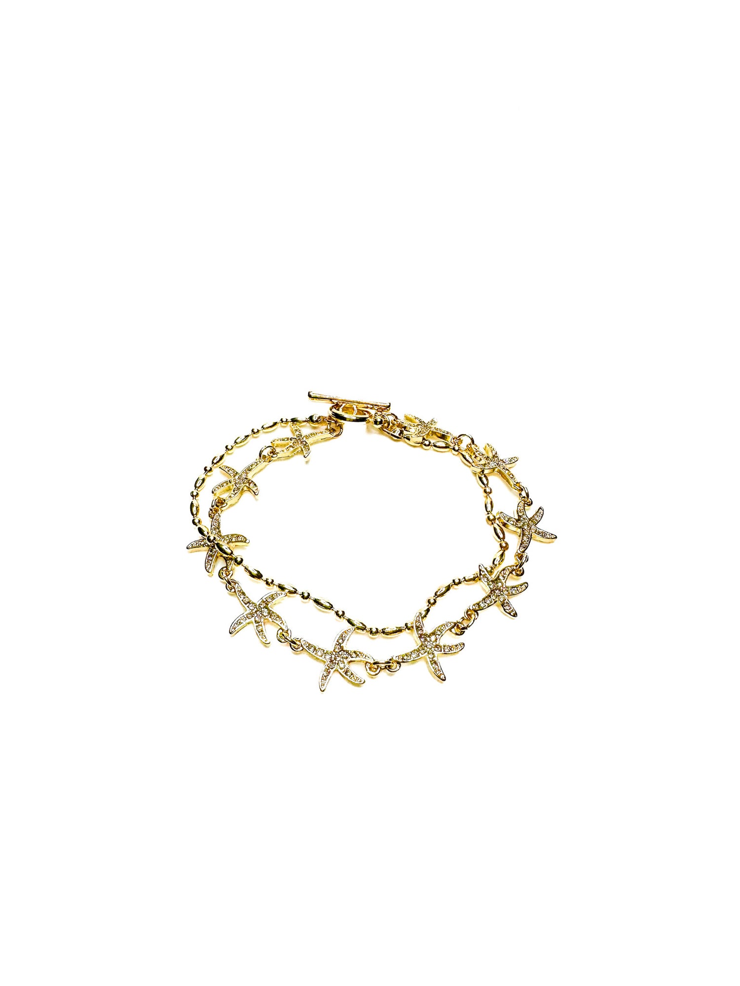 Gold Starfish Bracelet
