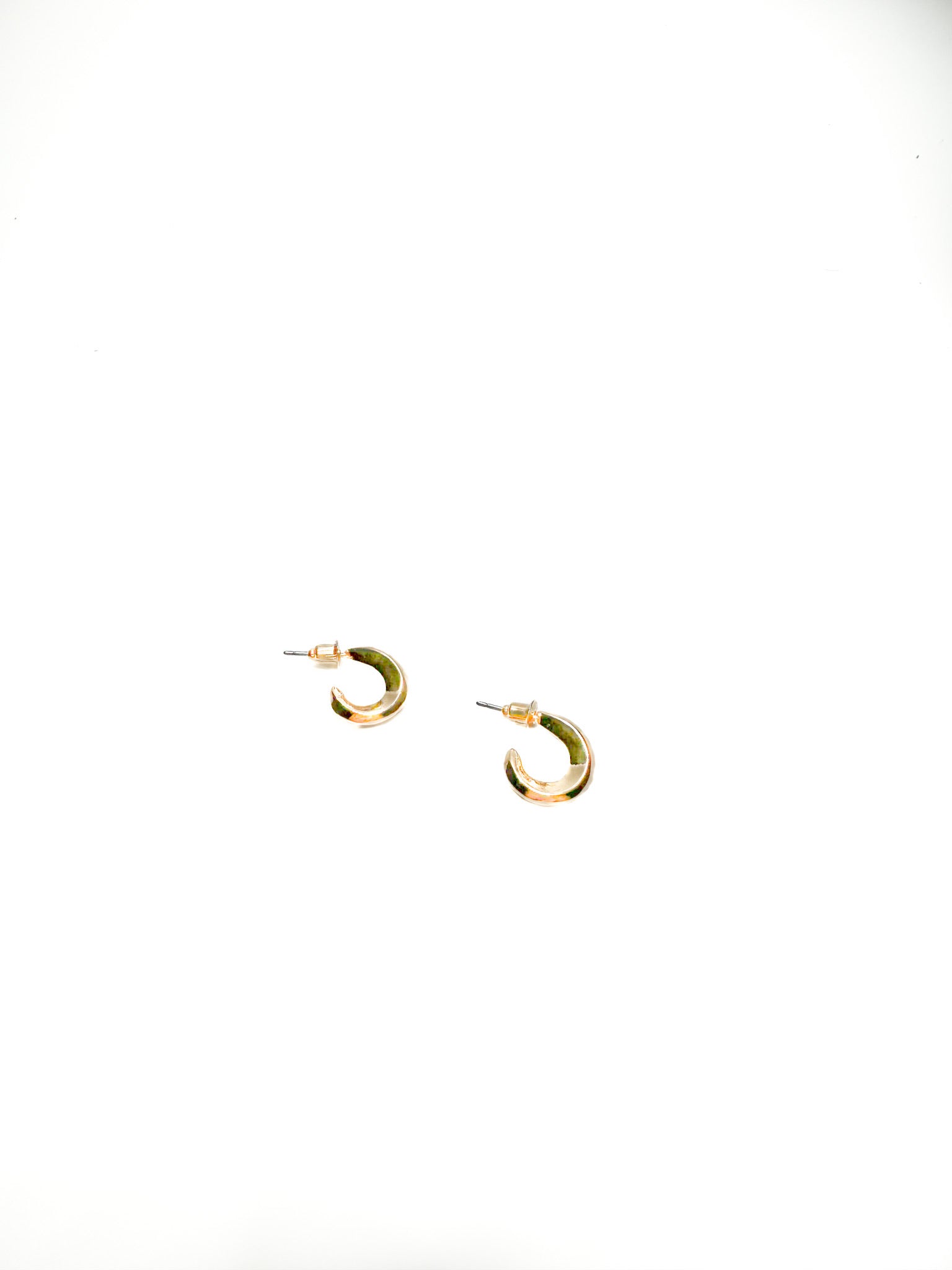 mini gold hoops