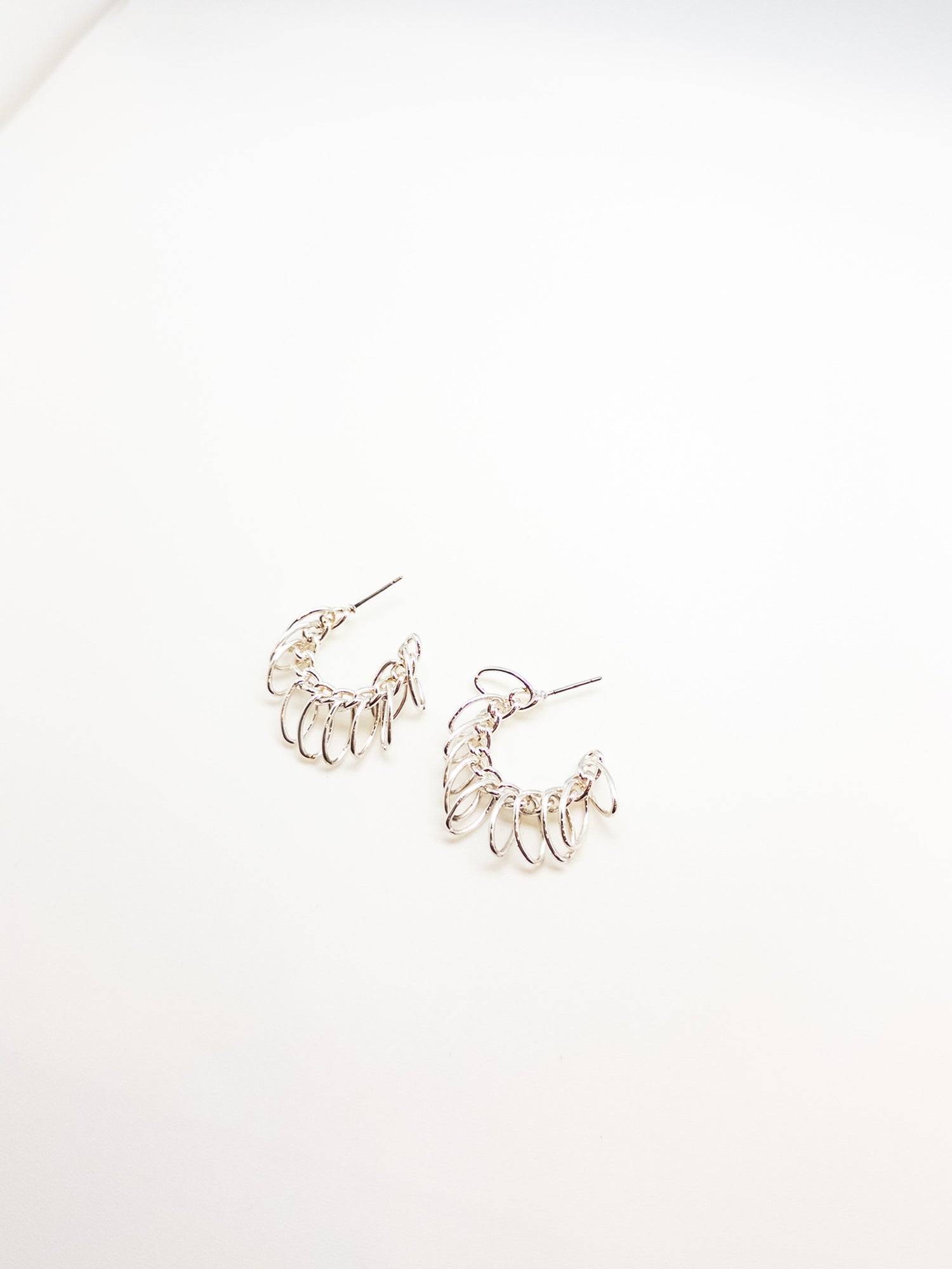 Amy Nickel Free Earrings in Silver