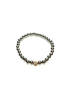 Amy Beaded Bracelet in Silver