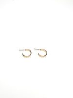 petite gold hoops