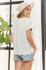 Back view of Betty Top