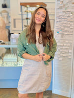 Summer to Fall Lightweight Linen Outfit