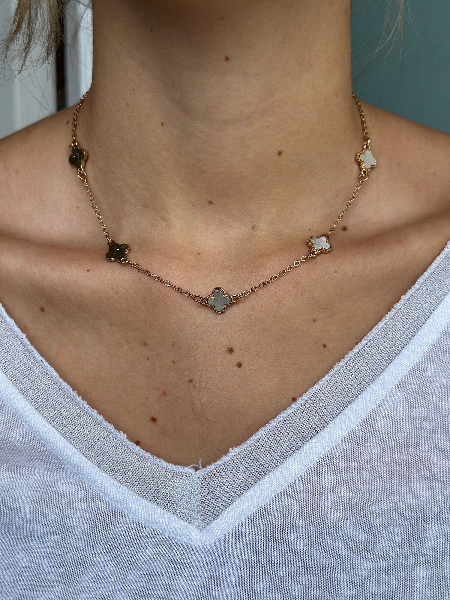 Elise Necklace in Gold