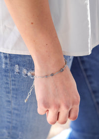 Genevieve bracelet on model 