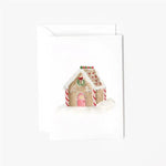 Gingerbread House Mini Notecard