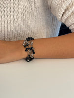 Stella black bracelet on model