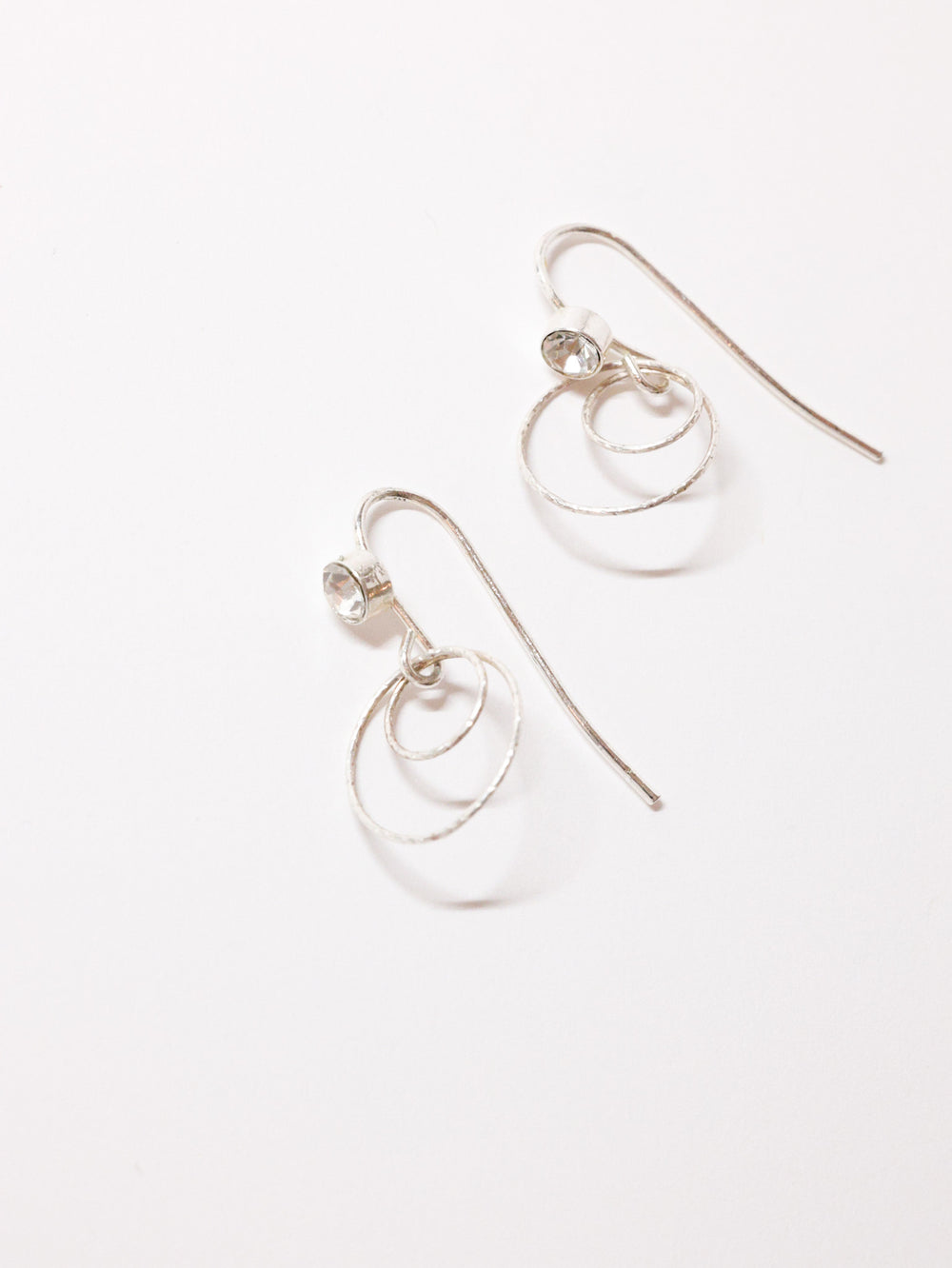 Better together nh Earrings -silver