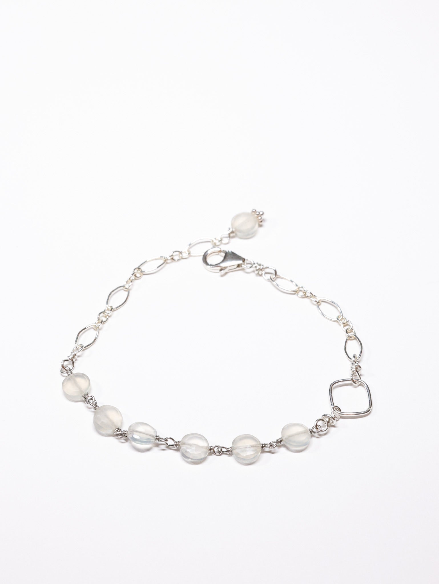 Moonstone Bracelet -Sterling Silver