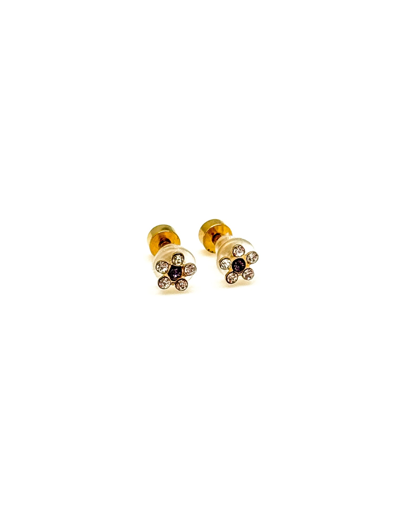Sparkly Flower Earrings