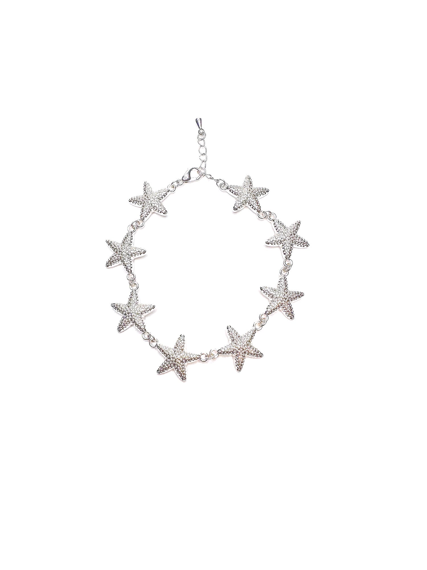 Silver Starfish Bracelet