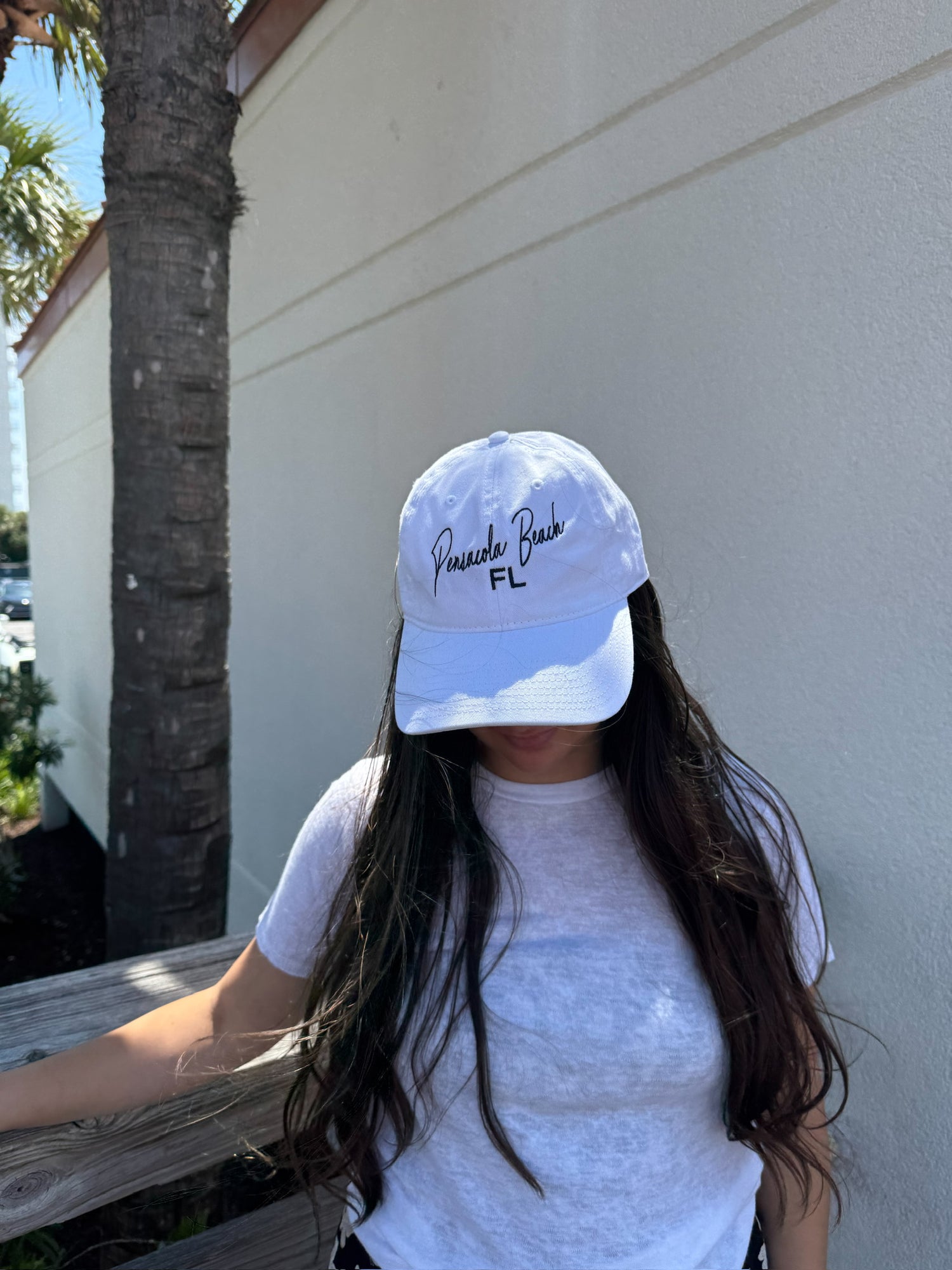 White Hat with "Pensacola Beach FL" 