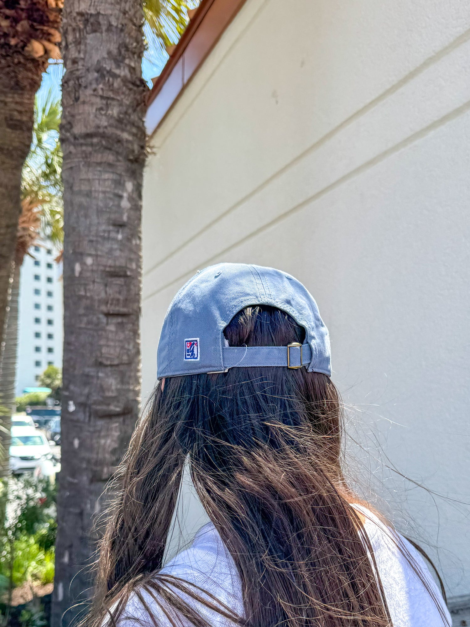 Navy Hat with "Pensacola Beach FL" 