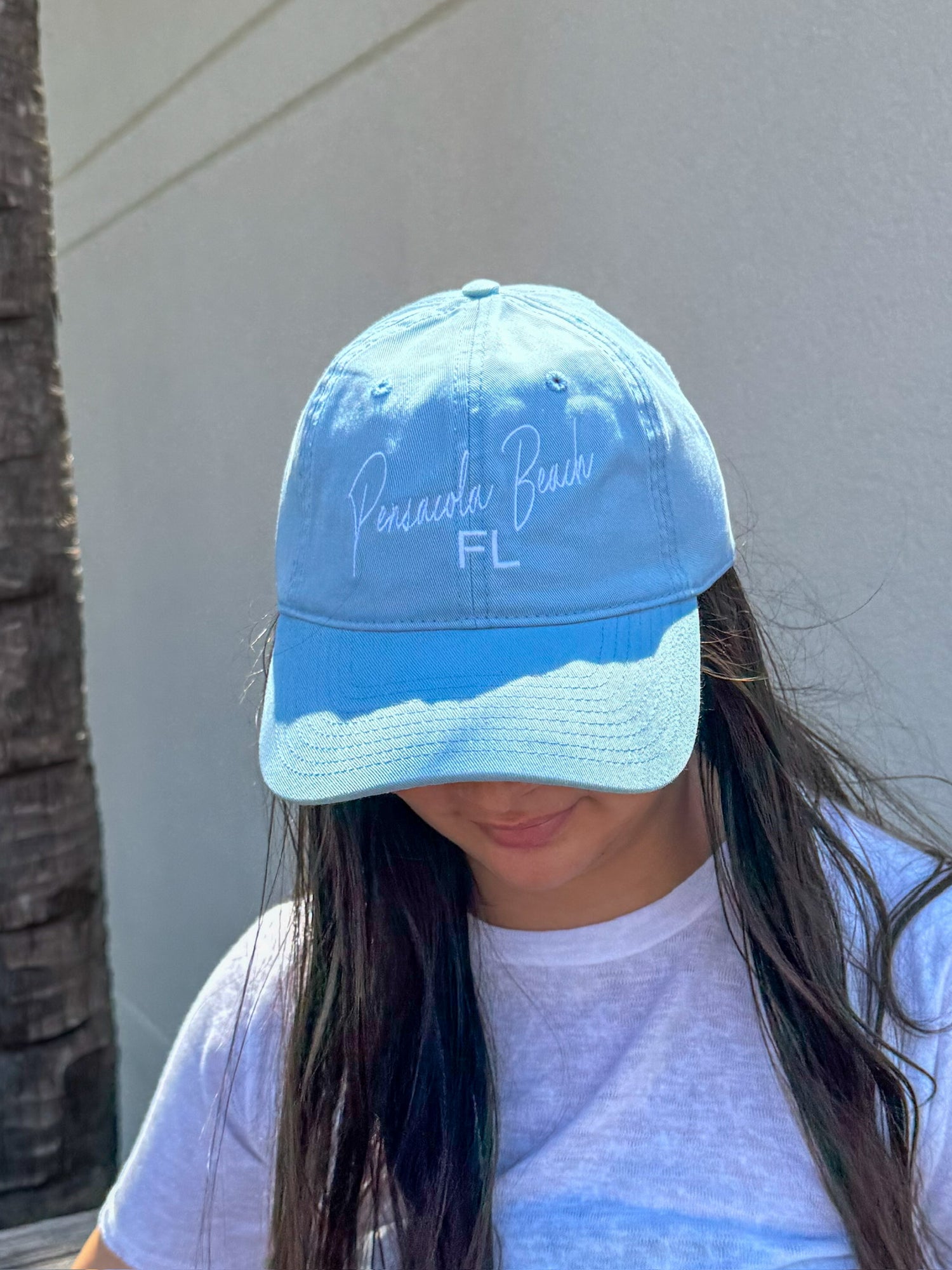 Cool Blue Hat with "Pensacola Beach FL"