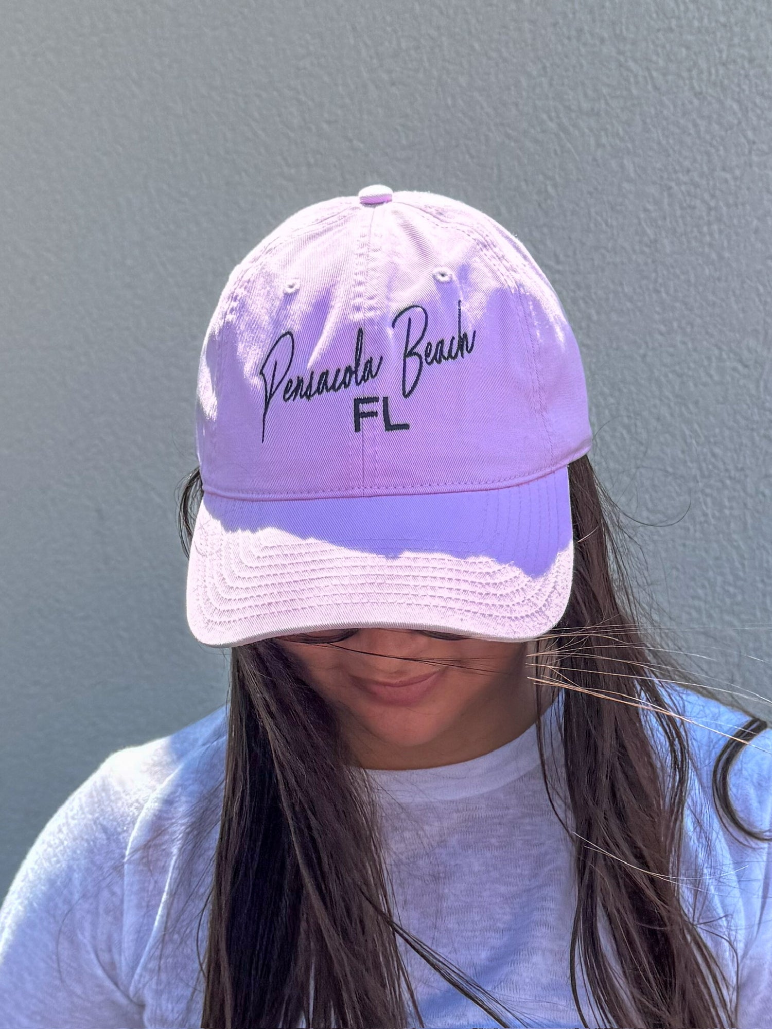 Pink Hat with "Pensacola Beach FL" 