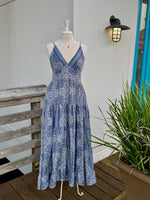 Long blue dress 
