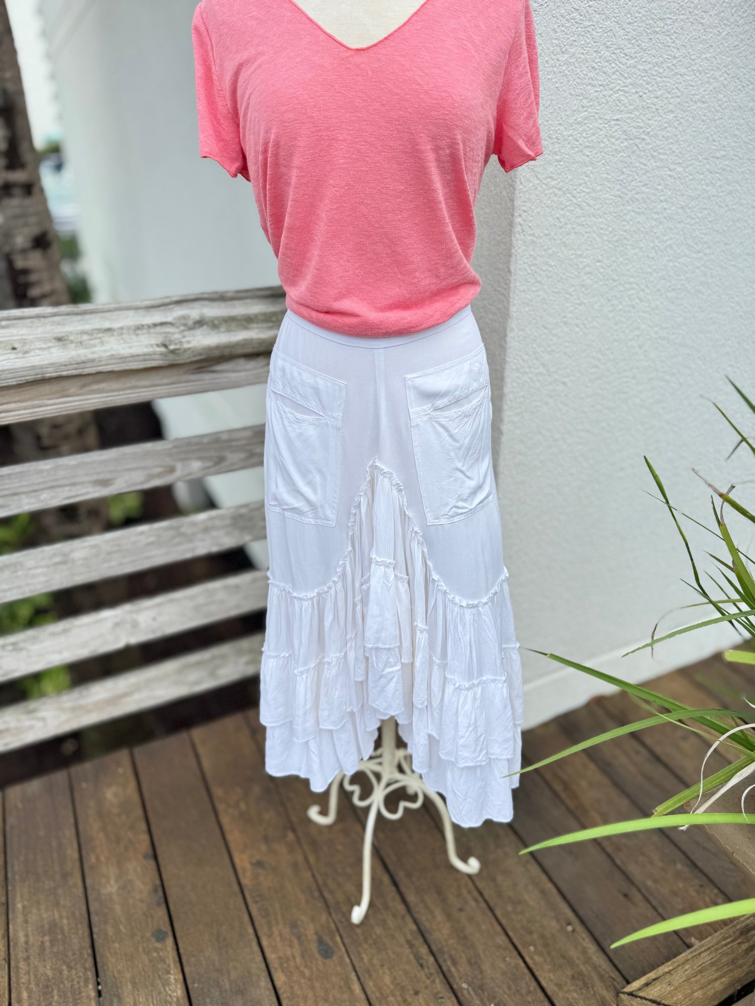 White Skirt 