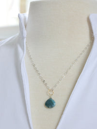 Necklace size shown shown