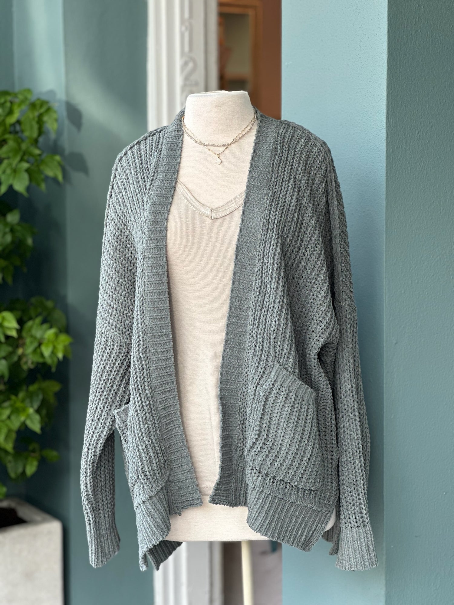 Isabelle Sweater in sage