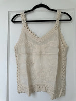 Taupe grace top 