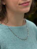 Silver Sparkly Necklace 