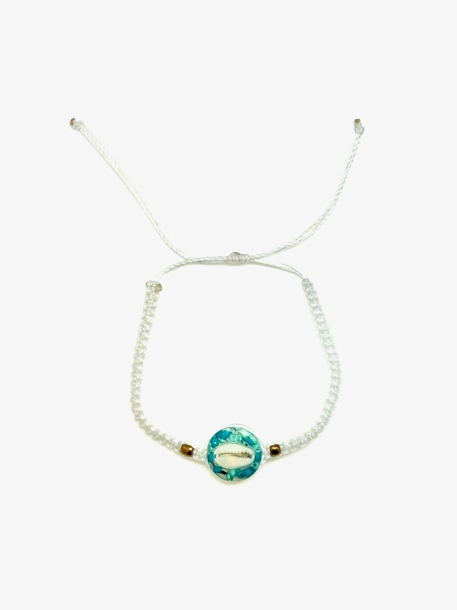 White Cowrie Bracelet