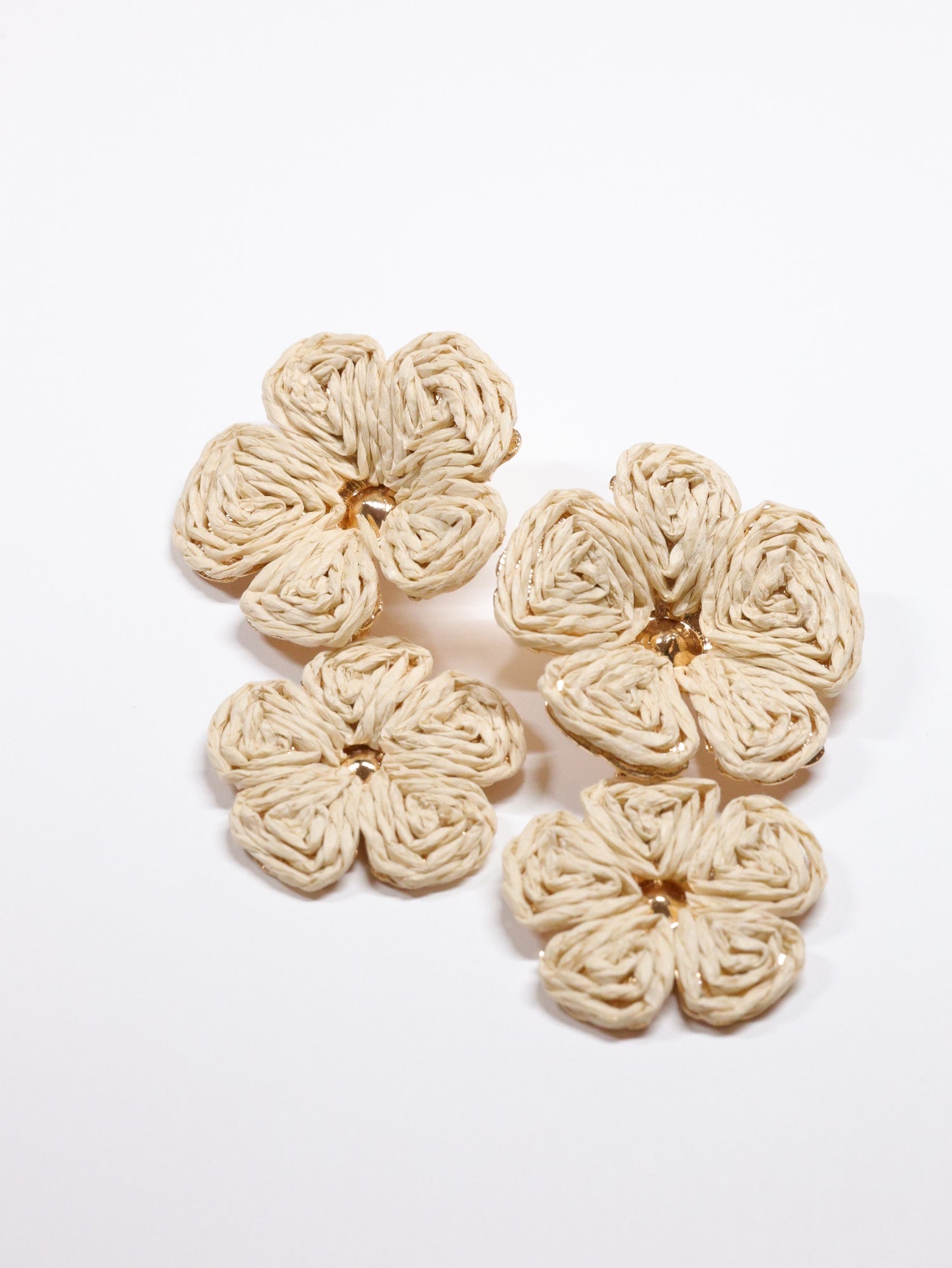 odelia earrings in tan